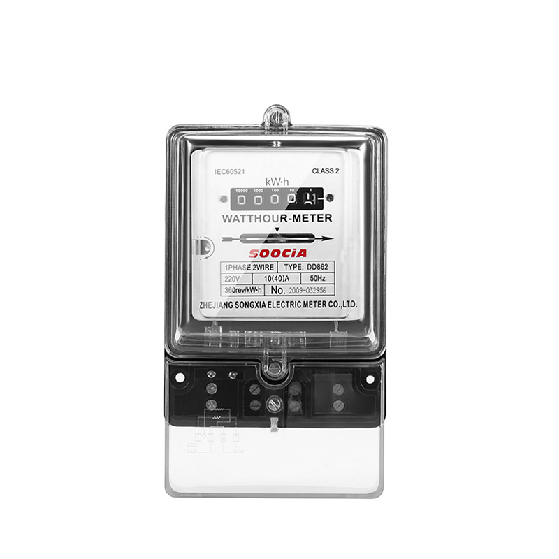 DD862 Single-Phase Electromechanical Energy Meter