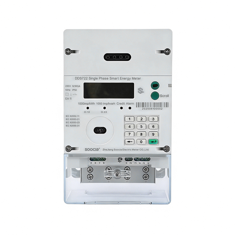 DDS722 Single Phase Smart Energy Meter（MID）